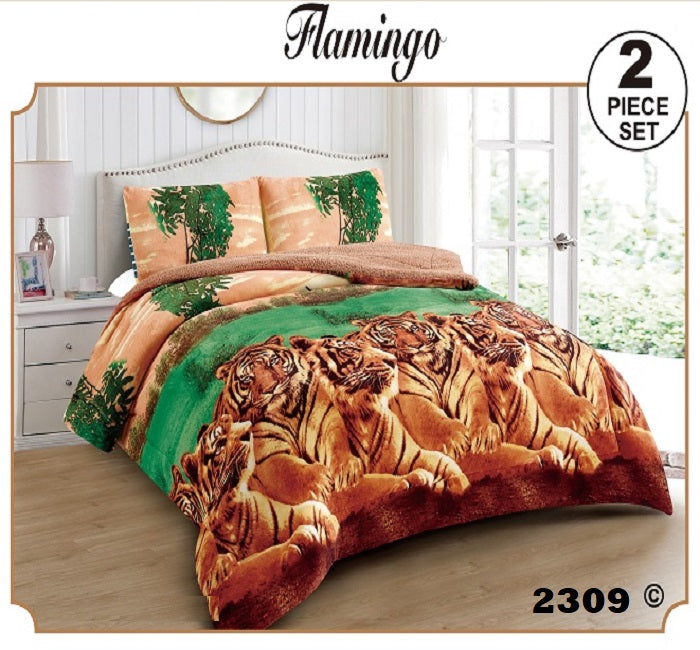 FLAMINGO BORREGO TWIN 2PCS SET