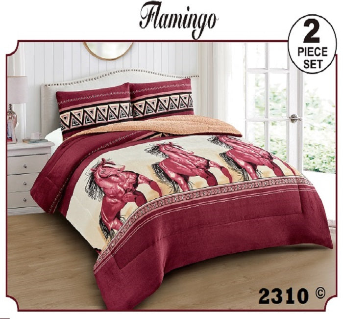 FLAMINGO BORREGO TWIN 2PCS SET