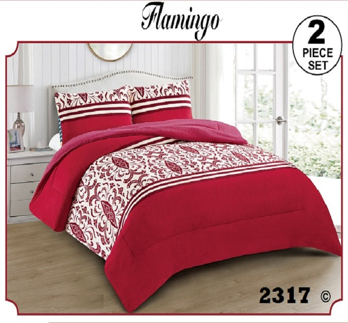 FLAMINGO BORREGO TWIN 2PCS SET