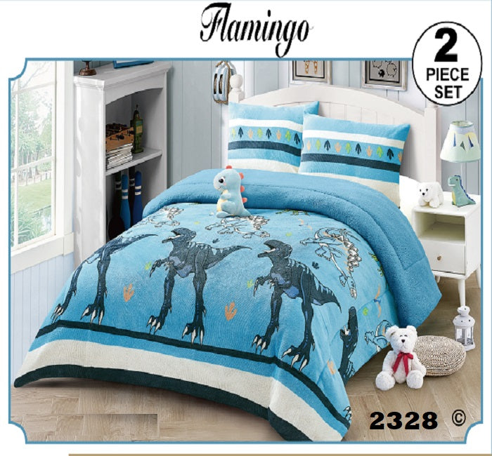 FLAMINGO BORREGO TWIN 2PCS SET