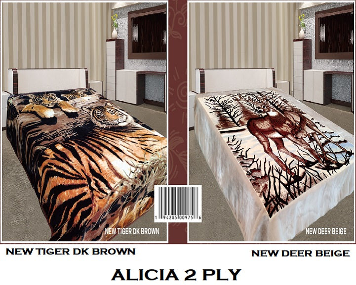 ALICIA CLOUDY BLANKET 2PLY