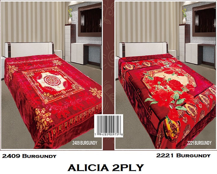 ALICIA CLOUDY BLANKET 2PLY