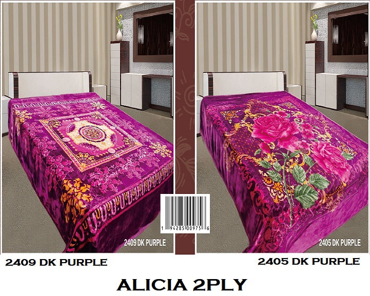 ALICIA CLOUDY BLANKET 2PLY