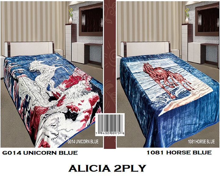 ALICIA CLOUDY BLANKET 2PLY