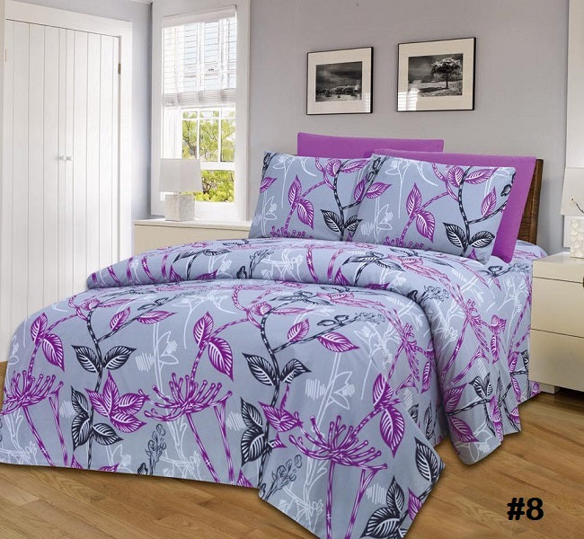 SHEET SET PRINTED 6PCS SET