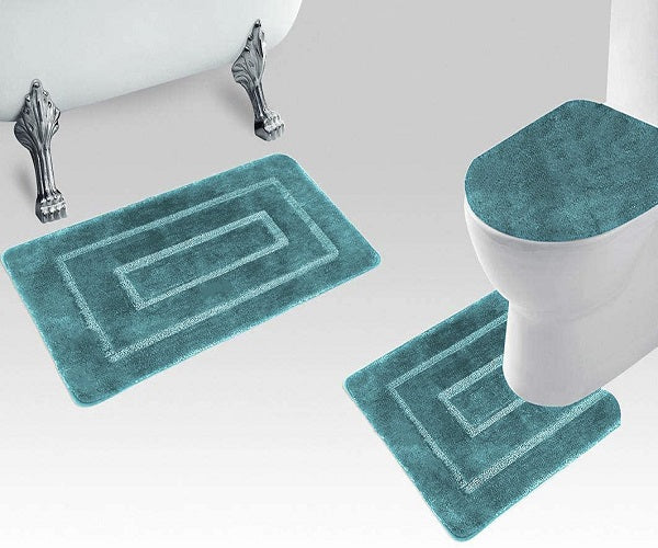 3-PCS BATH SET MICROFIBER