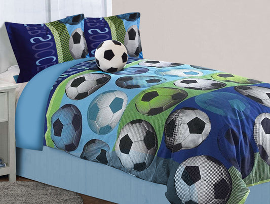 Soccer Bedding Set - Full Comfort