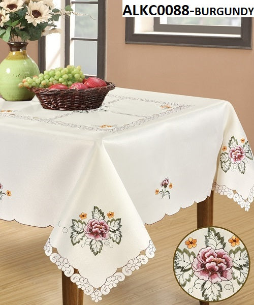 ALKC0088-Burgundy - 60X84''