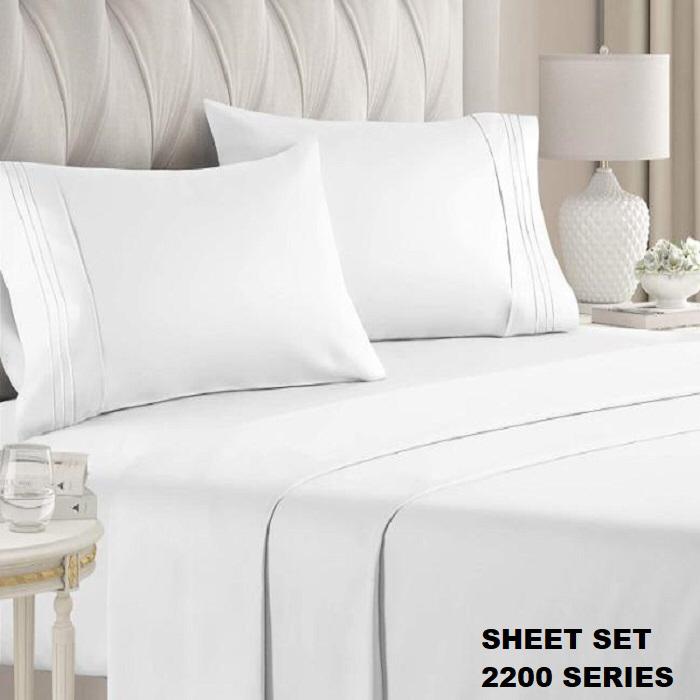 SHEETS SET 2200 SERIES DEEP POCKETS