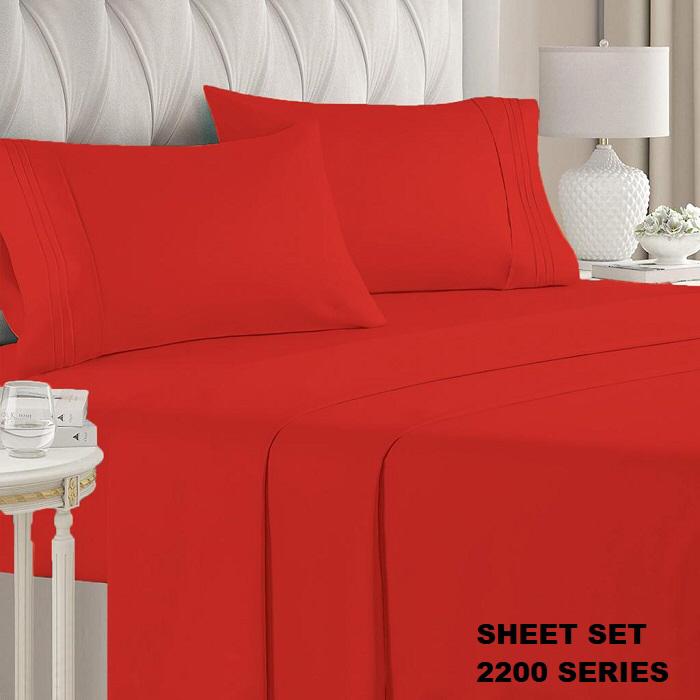 SHEETS SET 2200 SERIES DEEP POCKETS