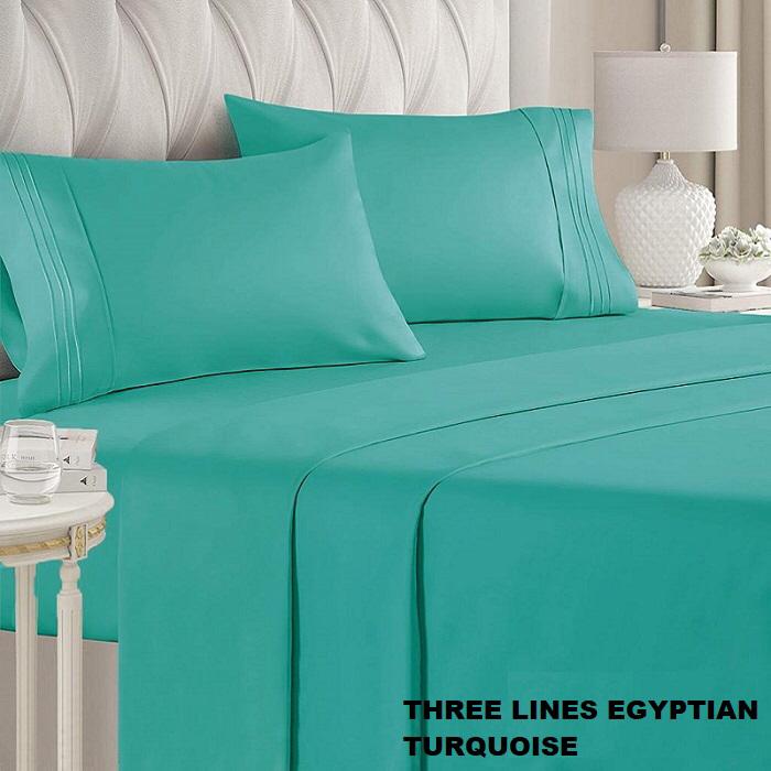 SHEETS SET 2200 SERIES THREE LINES EGYPTIAN