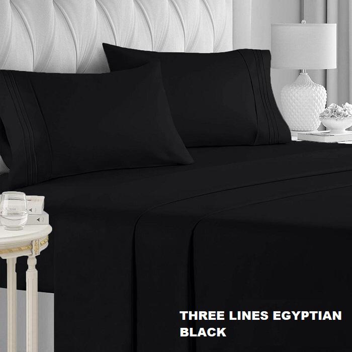 SHEETS SET 2200 SERIES THREE LINES EGYPTIAN