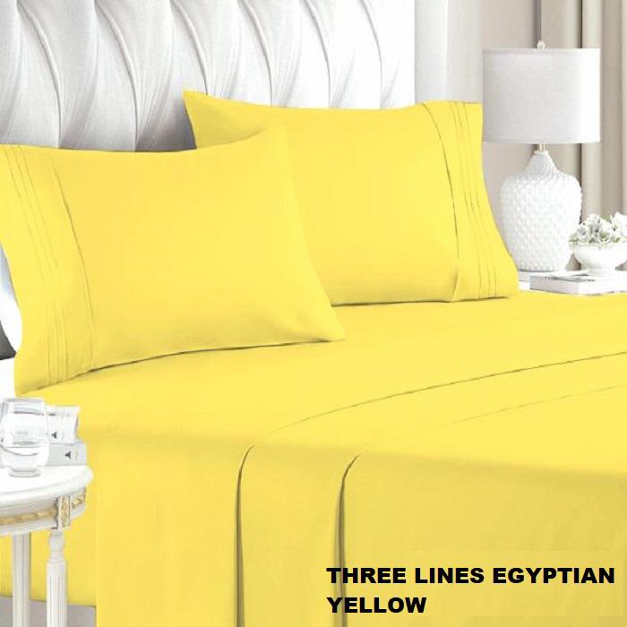 SHEETS SET 2200 SERIES THREE LINES EGYPTIAN