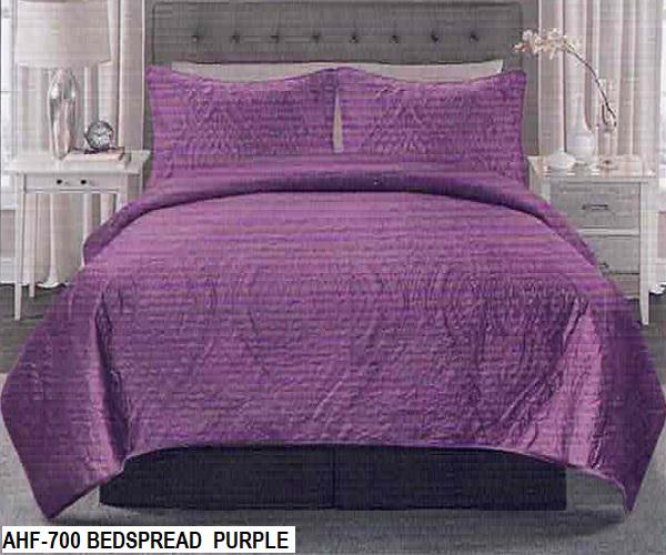 AHF-700 BEDSPREAD VELVET 3-PCS SET