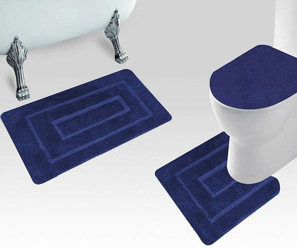 3-PCS BATH SET MICROFIBER