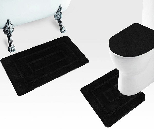 3-PCS BATH SET MICROFIBER