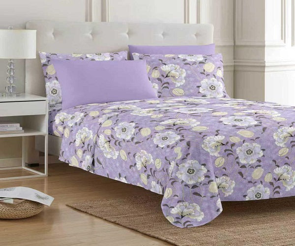 SHEET SET PRINTED 6PCS SET