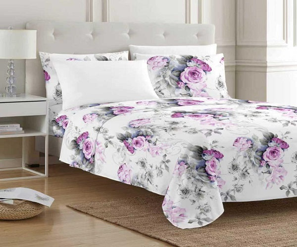 SHEET SET PRINTED 6PCS SET