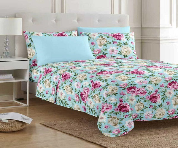 SHEET SET PRINTED 6PCS SET