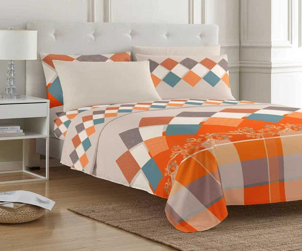 SHEET SET PRINTED 6PCS SET