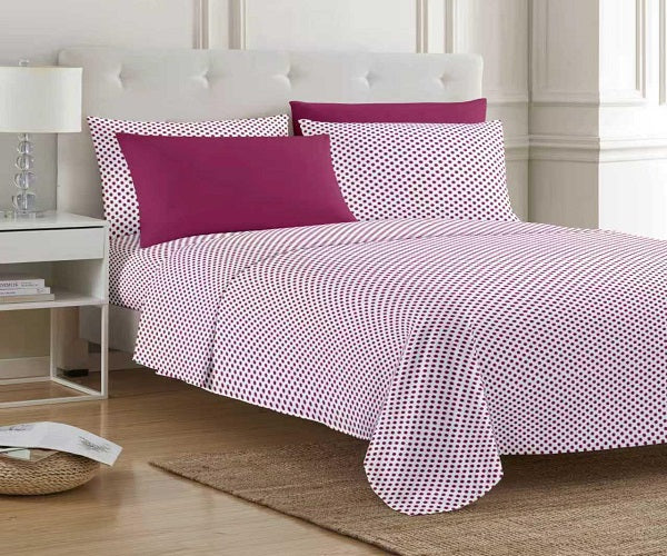 SHEET SET PRINTED 6PCS SET
