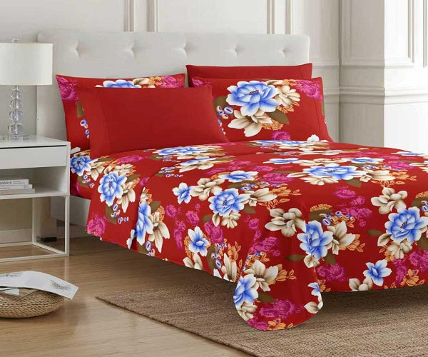 SHEET SET PRINTED 6PCS SET