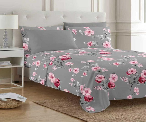 SHEET SET PRINTED 6PCS SET
