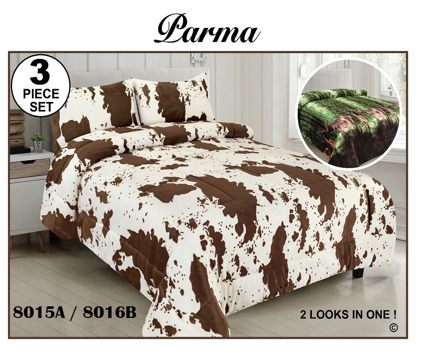 2PLY FLANNEL BLANKET PARMA