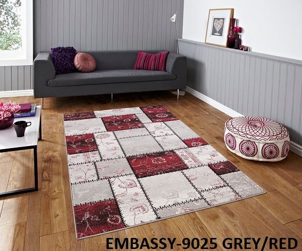 EMBASSY 9025 GREY RED