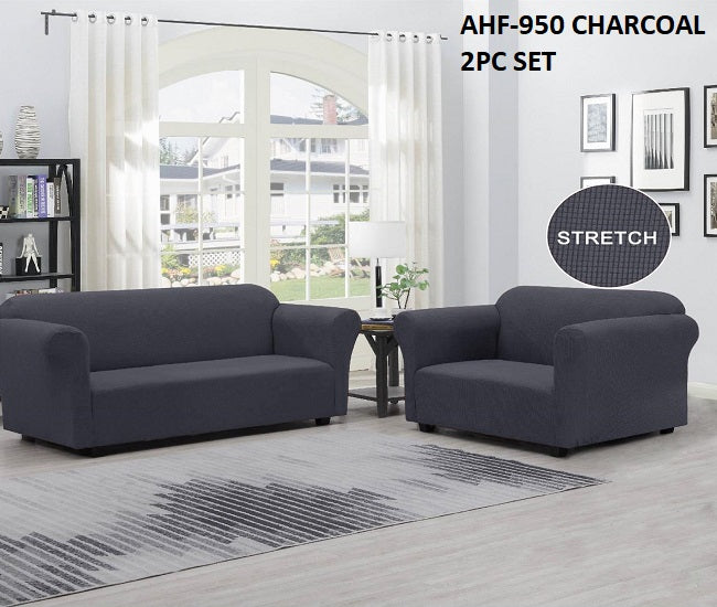 2 PCS SOFA COVER STRECH AHF-950