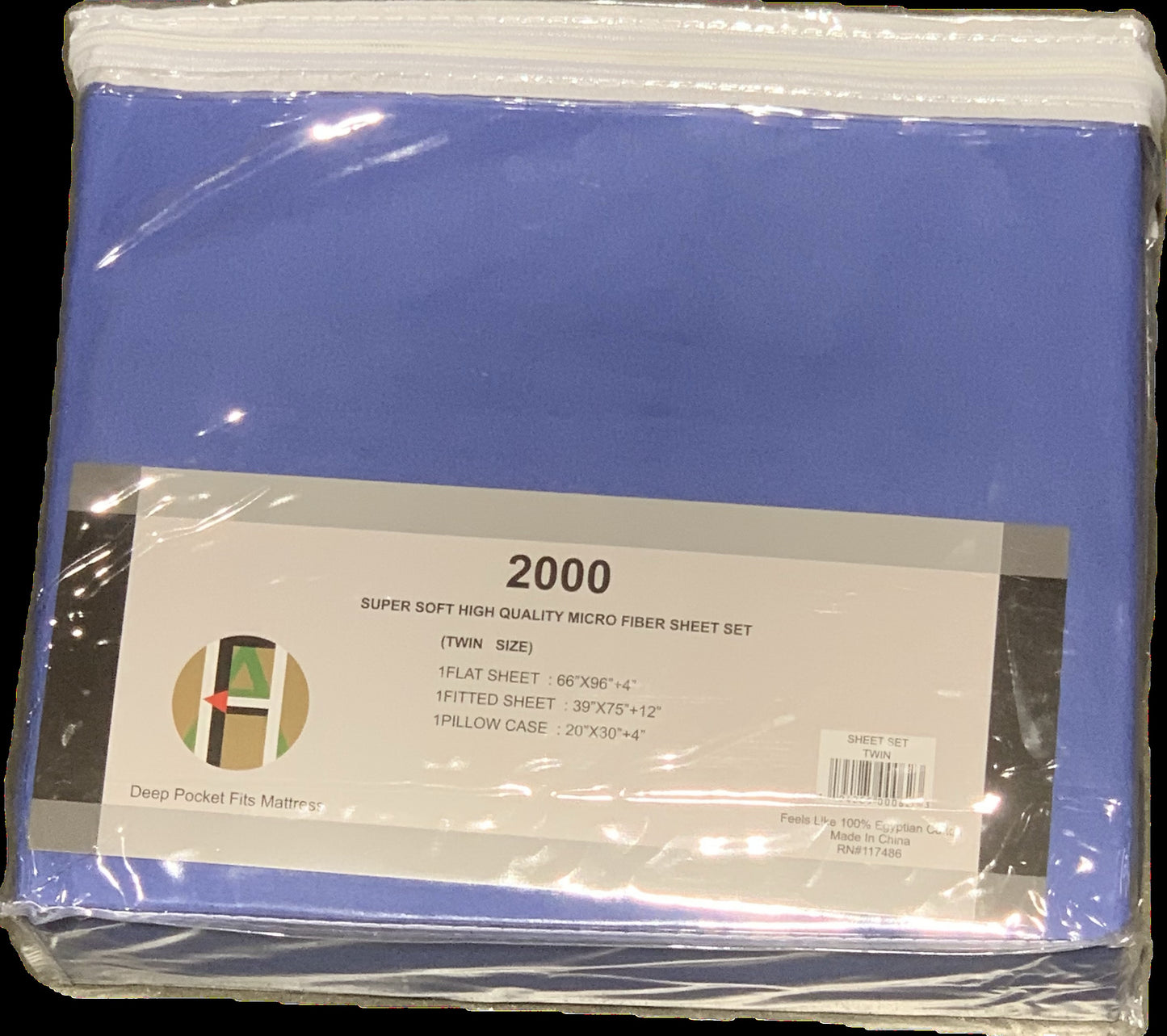 SHEETS SET 2200 SERIES DEEP POCKETS