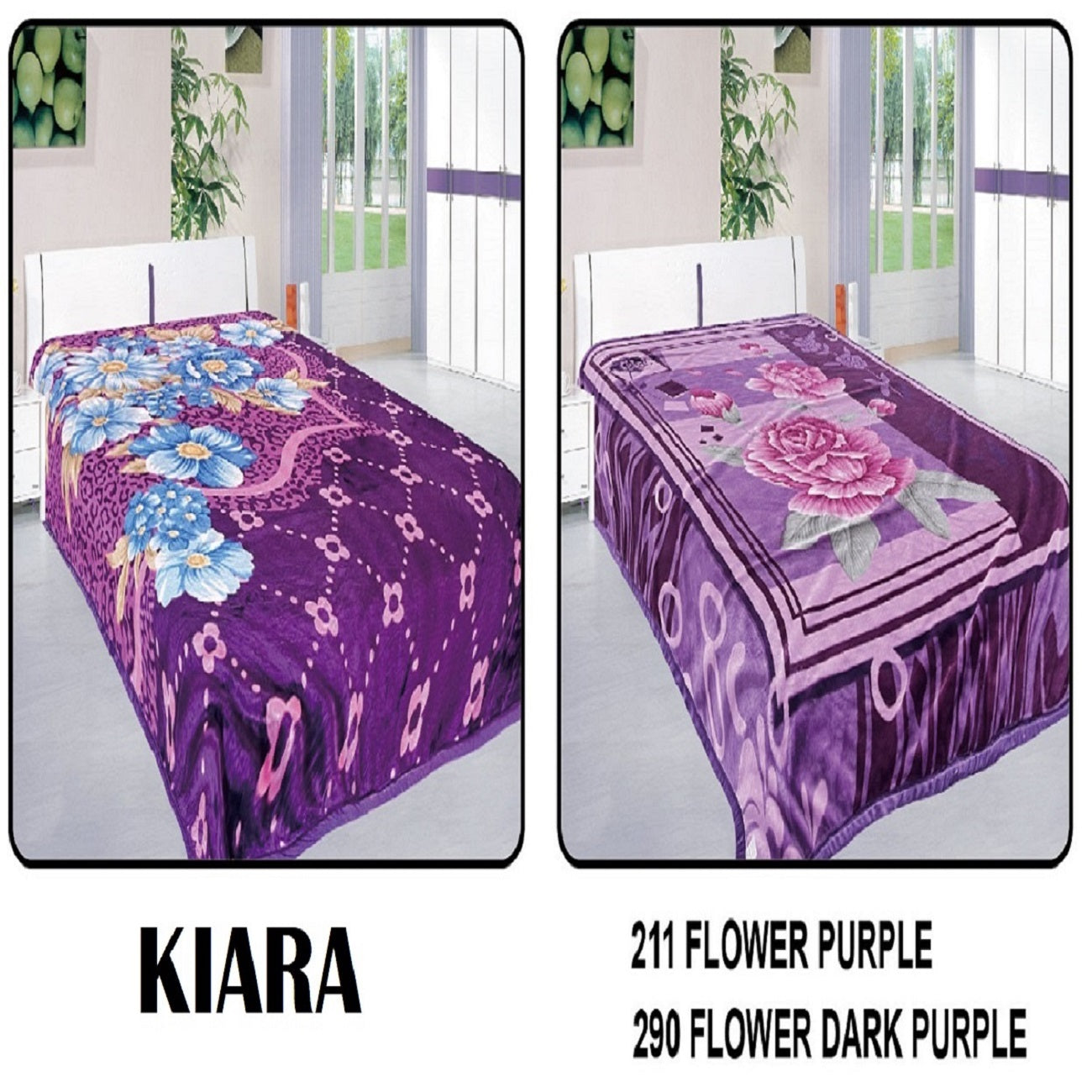 KIARA 2PLY BLANKET