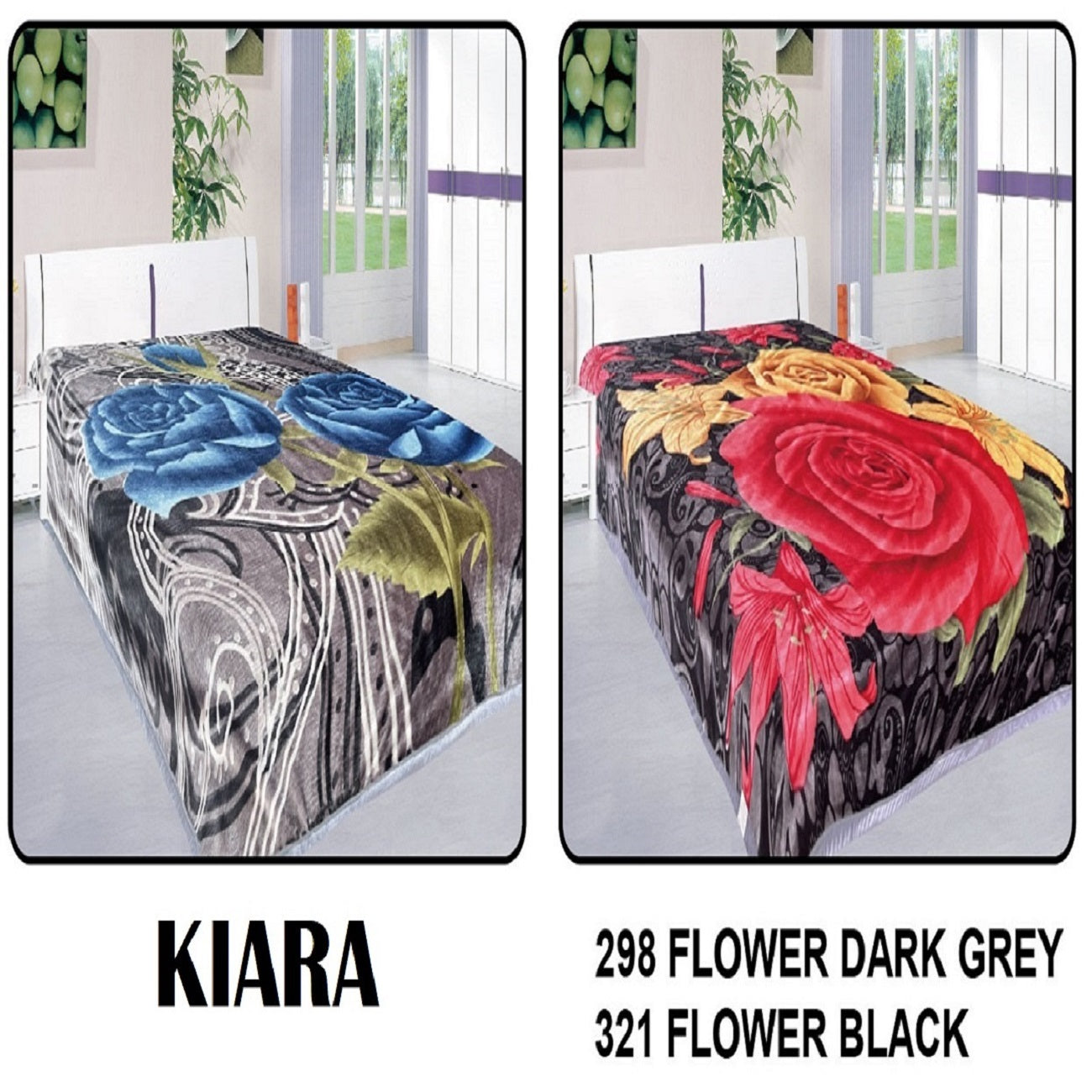 KIARA 2PLY BLANKET