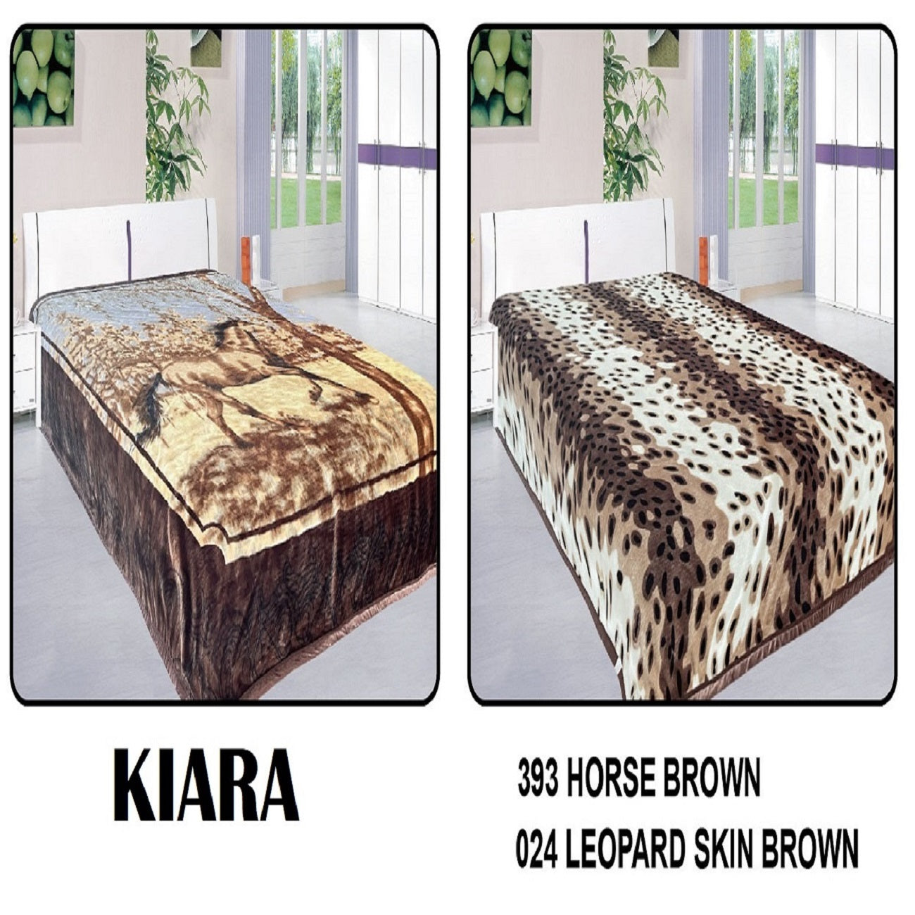 KIARA 2PLY BLANKET