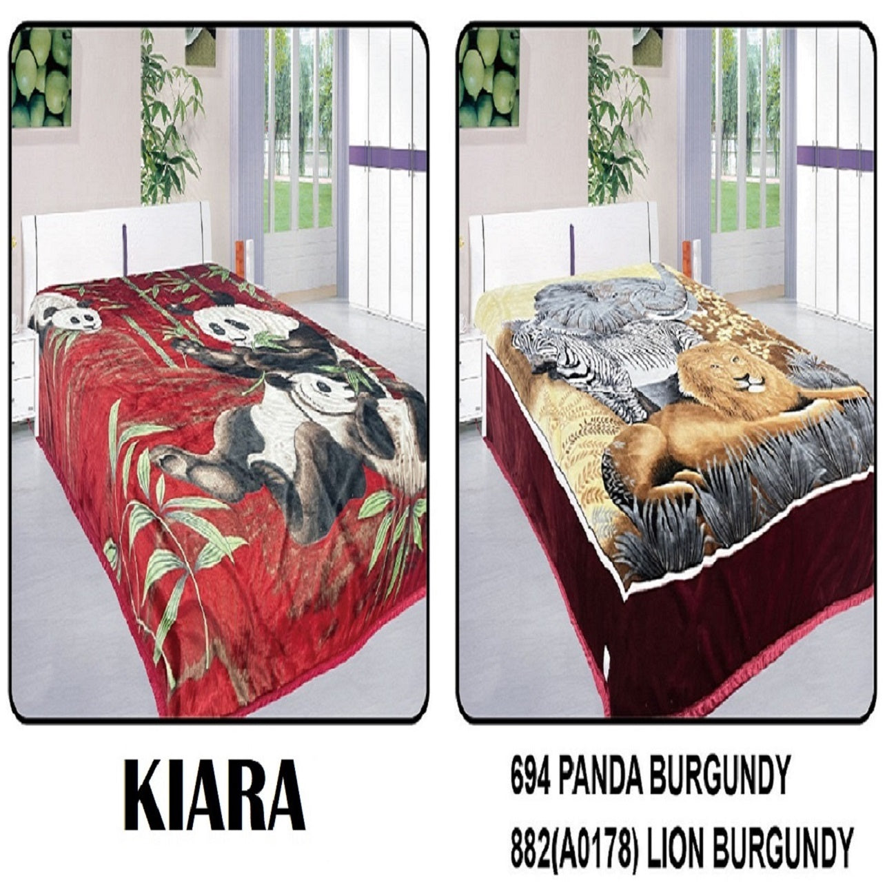 KIARA 2PLY BLANKET