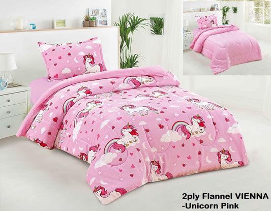 2PLY FLANNEL BLANKET VIENNA