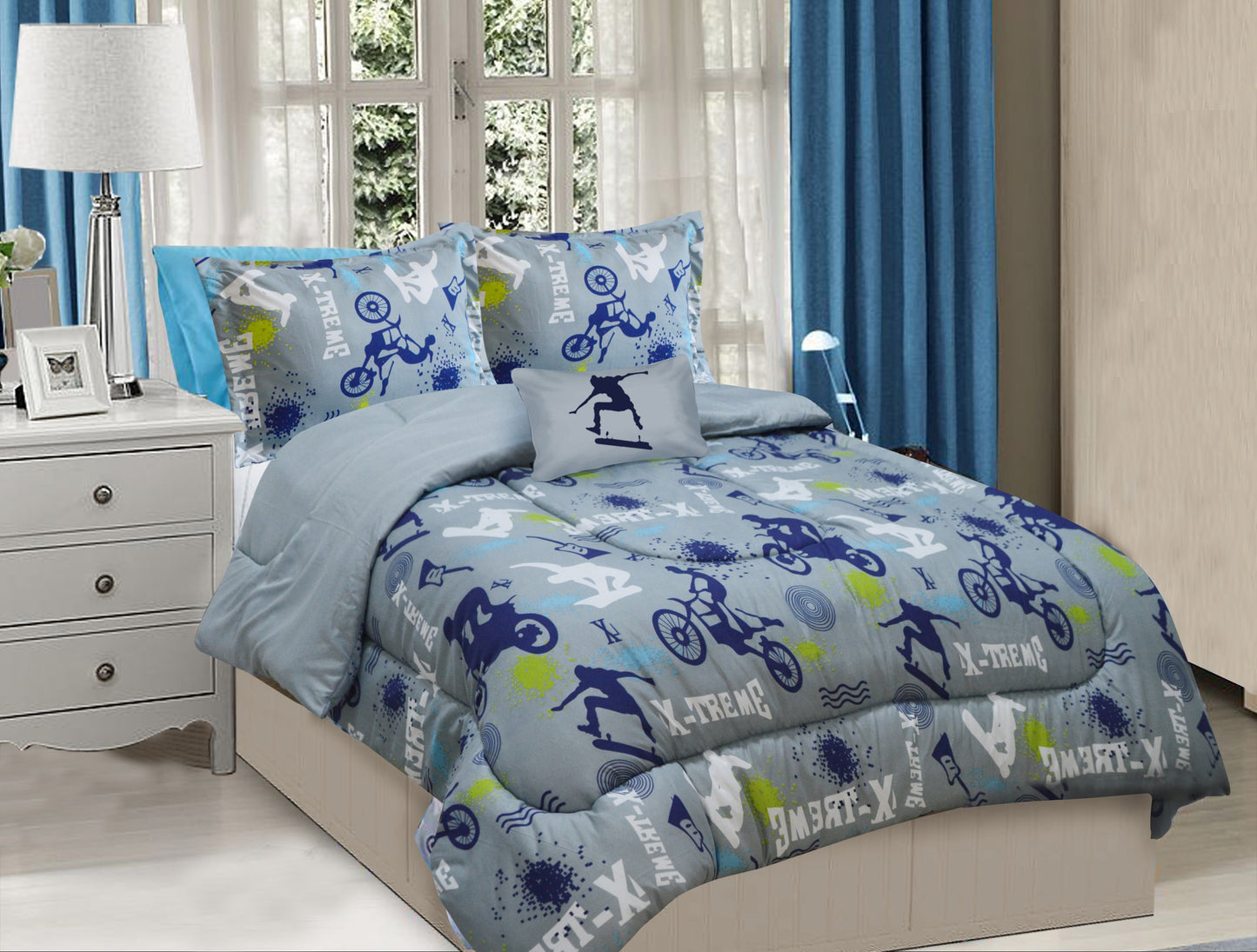 X-Treme Sports Bedding Set - Full Comfort