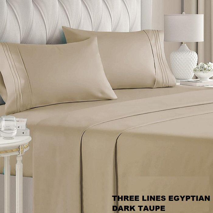 SHEETS SET 2200 SERIES THREE LINES EGYPTIAN